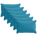 Pude med pude HOUTEN 6 stk. Lyseblå Polyester