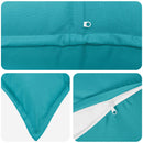 Pude med pude HOUTEN 6 stk. Turkis Polyester