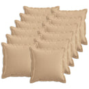 Pude med pude HOUTEN 12 stk. Cremefarvet Faux Linned