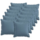 Pude med pude HOUTEN 12 stk. Jeans blå Faux Linned