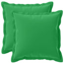 Pude med pude HOUTEN 2 stk. Grøn Polyester