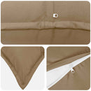 Pude med pude HOUTEN 12 stk. Gråbrun Polyester