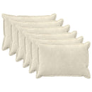 Pude 6 stk. HOUTEN Cremefarvet 40 x 60 cm Mikrofiber Fleece