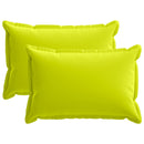 Pude med pude HOUTEN 2 stk. Lys grøn Polyester