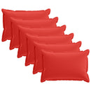 Pude med pude HOUTEN 6 stk. Rød Polyester