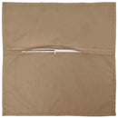 Pude med pude HOUTEN 6 stk. Gråbrun Polyester