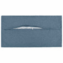 Pude med pude HOUTEN 6 stk. Jeans blå Faux Linned