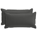 Pude med pude HOUTEN 2 stk. Antracit Polyester