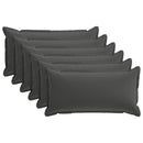 Pude med pude HOUTEN 6 stk. Antracit Polyester