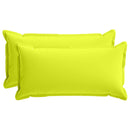 Pude med pude HOUTEN 2 stk. Lys grøn Polyester