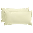 Pude med pude HOUTEN 2 stk. Cremefarvet Polyester