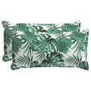 Pude Blad med pude HOUTEN 2 stk. Bladmønster Polyester