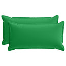 Pude med pude HOUTEN 2 stk. Grøn Polyester