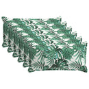 Pude Blad med pude HOUTEN 6 stk. Bladmønster Polyester