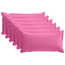 Pude med pude HOUTEN 6 stk. Lyserød Polyester