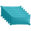 Pude med pude HOUTEN 6 stk. Turkis Polyester