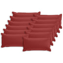 Pude med pude HOUTEN 12 stk. Vinrød Polyester