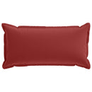 Pude med pude HOUTEN 12 stk. Vinrød Polyester