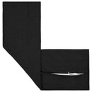 Pude med pude HOUTEN Sort 40 x 145 cm Faux Linned