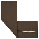 Pude med pude HOUTEN 2 stk. Gråbrun Faux Linned