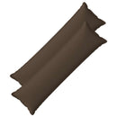 Pude med pude HOUTEN 2 stk. Gråbrun Faux Linned