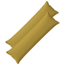 Kastpude 2 stk. HOUTEN Lys grøn 40 x 145 cm Faux Linned