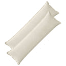 Pude med pude HOUTEN 2 stk. Cremefarvet Mikrofiber Fleece