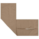 Pude med pude HOUTEN 2 stk. Gråbrun Polyester
