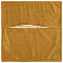 Pude med pude HOUTEN 2 stk. Gul Mikrofiber Fleece