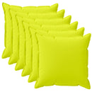 Pude med pude HOUTEN 6 stk. Lys grøn Polyester