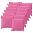 Pude med pude HOUTEN 12 stk. Lyserød Polyester