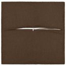 Pude med pude HOUTEN 6 stk. Brun Faux Linned