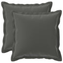 Pude med pude HOUTEN 2 stk. Antracit Polyester