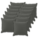 Pude med pude HOUTEN 12 stk. Antracit Polyester