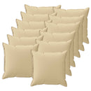 Pude med pude HOUTEN 12 stk. Beige Polyester