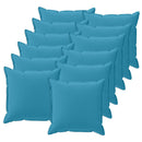 Pude med pude HOUTEN 12 stk. Lyseblå Polyester