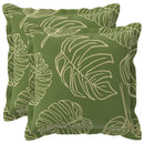 Pude Blad med pude HOUTEN 2 stk. Bladdesign Polyester