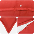Pude med pude HOUTEN 12 stk. Rød Polyester