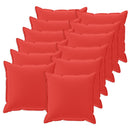 Pude med pude HOUTEN 12 stk. Rød Polyester