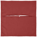 Pude med pude HOUTEN 6 stk. Vinrød Polyester