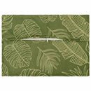 Kastpude 2 stk. HOUTEN Bladdesign 50 x 75 cm Polyester