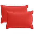 Pude med pude HOUTEN 2 stk. Rød Polyester