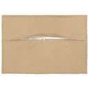 Pude med pude HOUTEN 2 stk. Cremefarvet Faux Linned