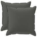 Pude med pude HOUTEN 2 stk. Antracit Polyester
