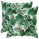Kastpude 2 stk. HOUTEN Bladmønster 70 x 70 cm Polyester