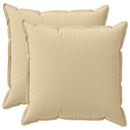 Pude 2 stk. HOUTEN Beige 80 x 80 cm Polyester