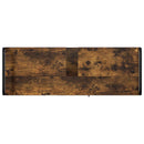 Badeværelsesskabsæt 3 stk. Røget eg 40 x 36 x 99,5 cm