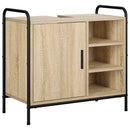 Badeværelsesskabsæt 3 stk. Sonoma-eg 40 x 36 x 200,5 cm