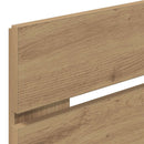 Bed Frame with Storage and Headboard Artisan Oak 160 x 200 cm