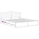 Bed Frame with Storage and Headboard Artisan Oak 180 x 200 cm